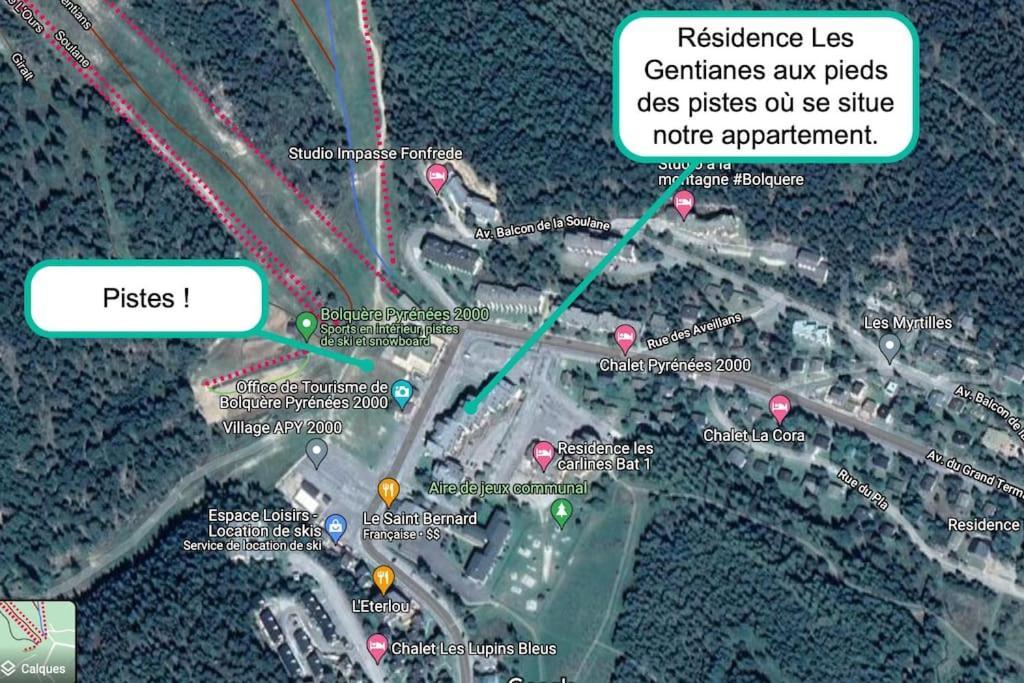 T2 Aux Pieds Des Pistes De P2000 Apartment Bolquere ภายนอก รูปภาพ